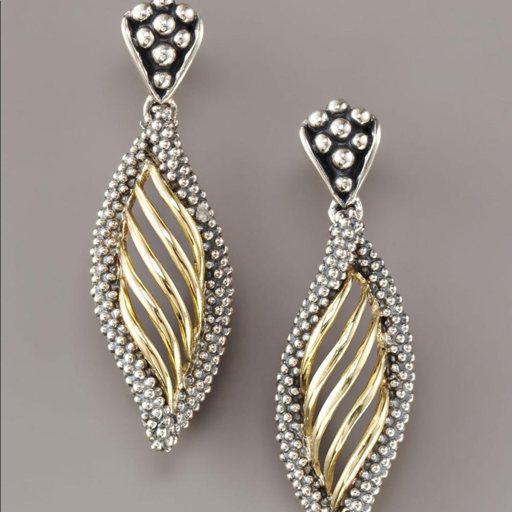 LAGOS Interlude Earrings | Beaded Caviar